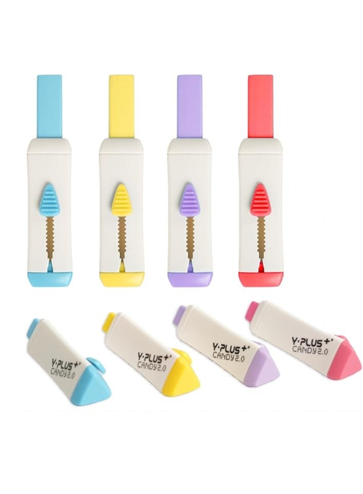 Y plus+ 36-Pieces Candy Eraser 2.0 Eraser Pen  Assorted Color - Image 3