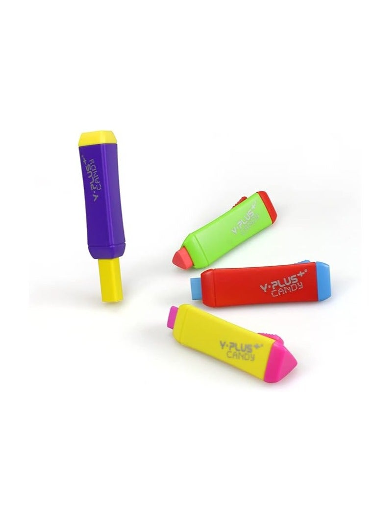 Y plus+ 36-Pieces Candy Eraser 2.0 Eraser Pen  Assorted Color - Image 5