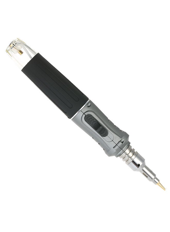 NIBEMINENT 10-In-1 Professional Pen Style Butane Gas Soldering Iron Set Grey - Image 2