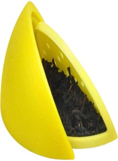Lemon Tea Filter | Lemon Silicone Tea Filter with Stainless Steel Hook,Lemon-Shaped Tea Strainer with Stainless Steel Hook Tea Steeper for Mug Cup Tea-Dishwasher Safe