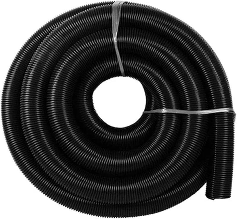 خرطوم مكنسة كهربائية قطر 32 مم طول 3 أمتار أنبوب موصل أسود ذو طيات - Image 1