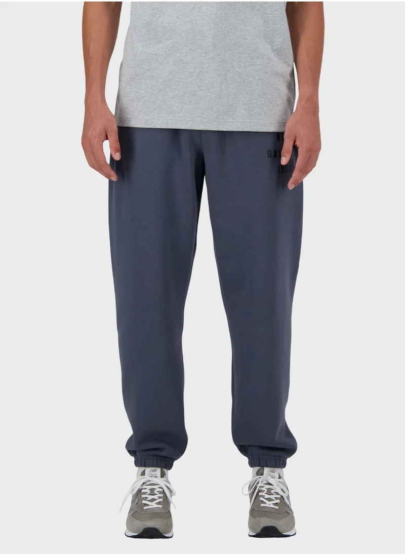 New Balance Logo Fleece Graphic Sweatpants