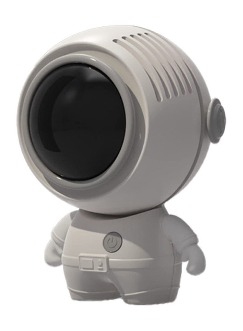 Hands Free Hanging Mini Astronaut Neck Fan, USB Rechargeable Bladeless Fan Personal Small Fans, Quiet Design, for Outdoor, Indoor, Office, Gym, Travel, Camping  - Image 1