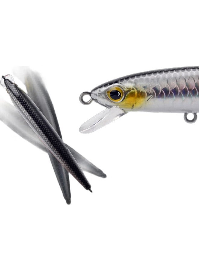 King Lure Kingdom Kingdom Bait Suspended Minnow Long Casting Fake Bait With Upturned Mouth For Bass Fishing Bait 9g-95mm Ln06 - Image 2
