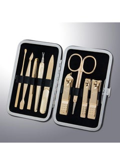 Three Seven (777) Korean Nail Clipper World No. 1 Three Seven (777) Super Sharp Clean Cut Sturdy Design Gift and Travel Travel Manicure Grooming Kit Nail Clipper Set (9 PCs, 343BEXG), Made in Korea, Since 1975  - Image 1