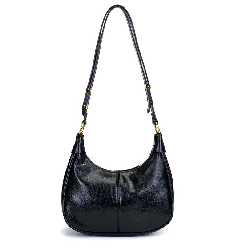 celestina Small Shoulder Bag for Women Adjustable Strap, Cute Hobo Purses and Handbags Trendy Fashion Crescent Underarm Clutch - Image 1