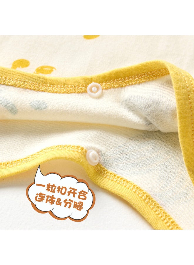 Doxiluka Baby Sleep Gown Spring/autumn Unisex Cotton Long-sleeve Romper Infant Homewear Anti-kick Cartoon Pajamas - Image 5