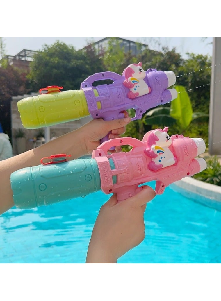 Etertoyle 2 Nozzles Water Gun, Dual Spouts Squirt Gun Blaster Soaker 500cc Capacity Outdoor Water Battle Toy - Image 3