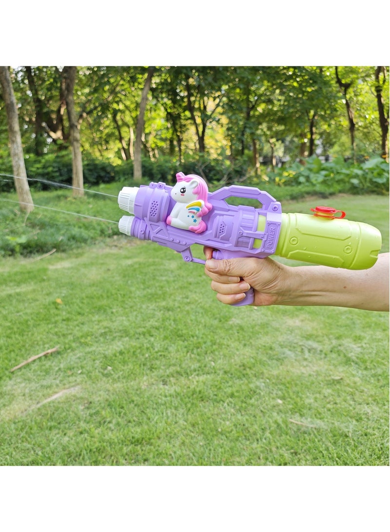 Etertoyle 2 Nozzles Water Gun, Dual Spouts Squirt Gun Blaster Soaker 500cc Capacity Outdoor Water Battle Toy - Image 4