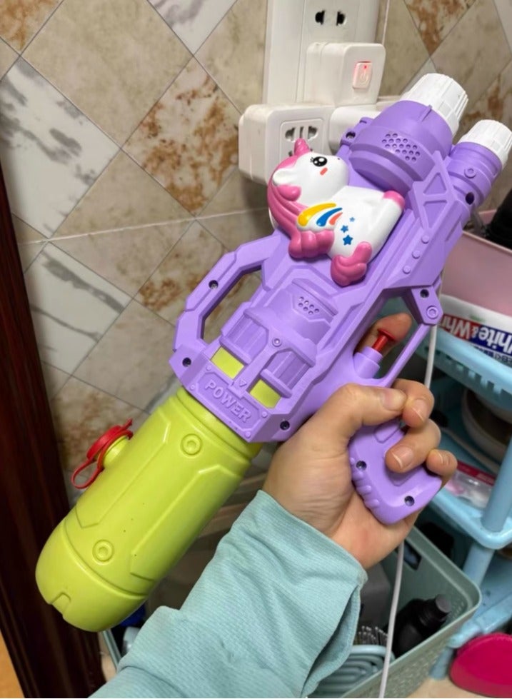 Etertoyle 2 Nozzles Water Gun, Dual Spouts Squirt Gun Blaster Soaker 500cc Capacity Outdoor Water Battle Toy - Image 5