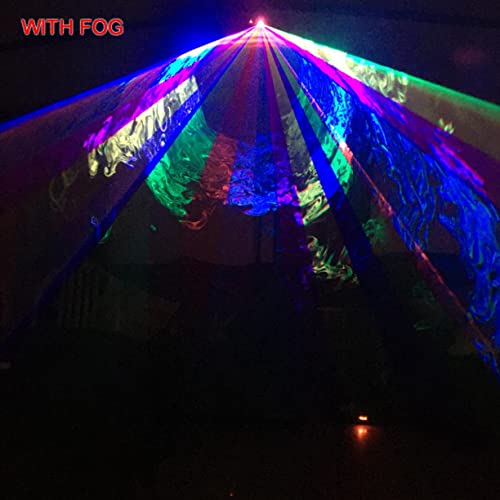 Sumger Professional RGB Laser Party Lights,Sound Activated DJ Disco Light,DMX512 Remote Control Scanner Beam Effect Lazer Projector Lighting for Show KTV Bar Club School Dances Corporate Event Mobile DJs - Image 5