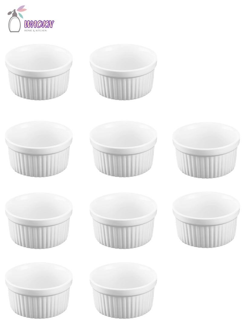 دبليو أيه أو كي أن 10 خزفيّة صفصاف تحميص المقالي , لأنّ كعكة تحميص , صنع المعجنات ، الحلوى ، البيض على البخار ، 3.5 بوصة - Image 1