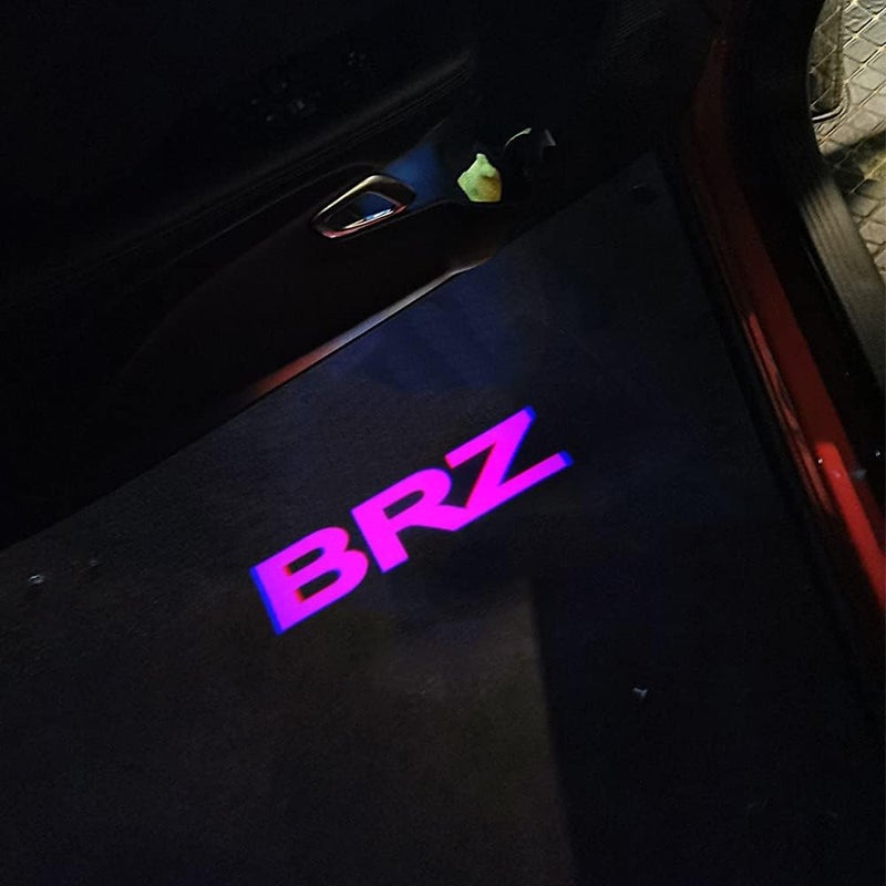 uunonaha 2 pcs Non-Fading LED Car Door Logo Lights for BRZ (2012-2020) - Image 1