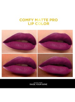 FACESCANADA Comfy Matte Pro Liquid Lipstick - Raise Your Wine 03, 5.5 ml | 10HR Longstay | Intense Color | Macadamia Oil & Olive Butter Infused | Lightweight Super Smooth | No Dryness | No Alcohol - pzsku/Z98335C4087D8F848DD4AZ/45/_/1738306449/7469f06b-7331-4bd4-b775-125507a0518b