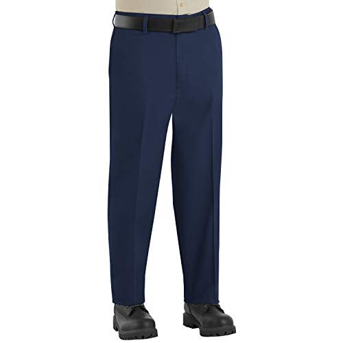 Red Kap Men's Elastic Insert Work Pant, Navy, 38W x 32L - Image 2