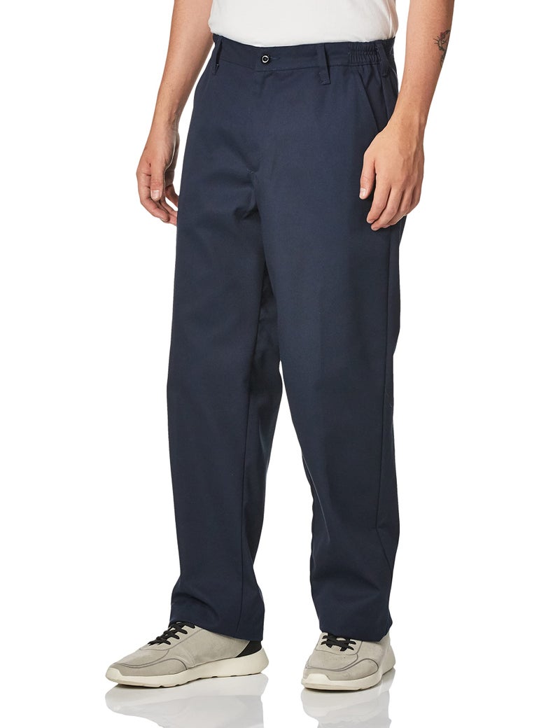 Red Kap Men's Elastic Insert Work Pant, Navy, 38W x 32L - Image 5