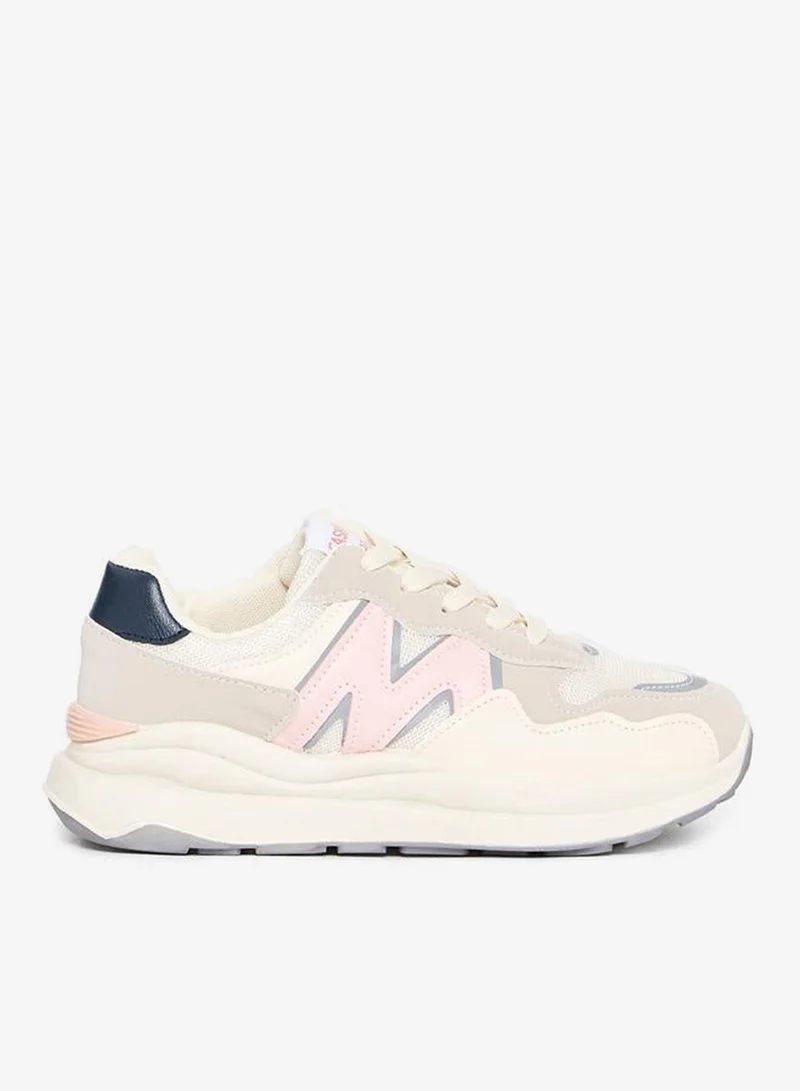 Styli Active Chunky Sole Lace Up Sneakers
