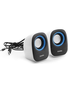 Dark SP100 1+1 Multimedia USB Speaker (DK AC SP100)  - Image 2