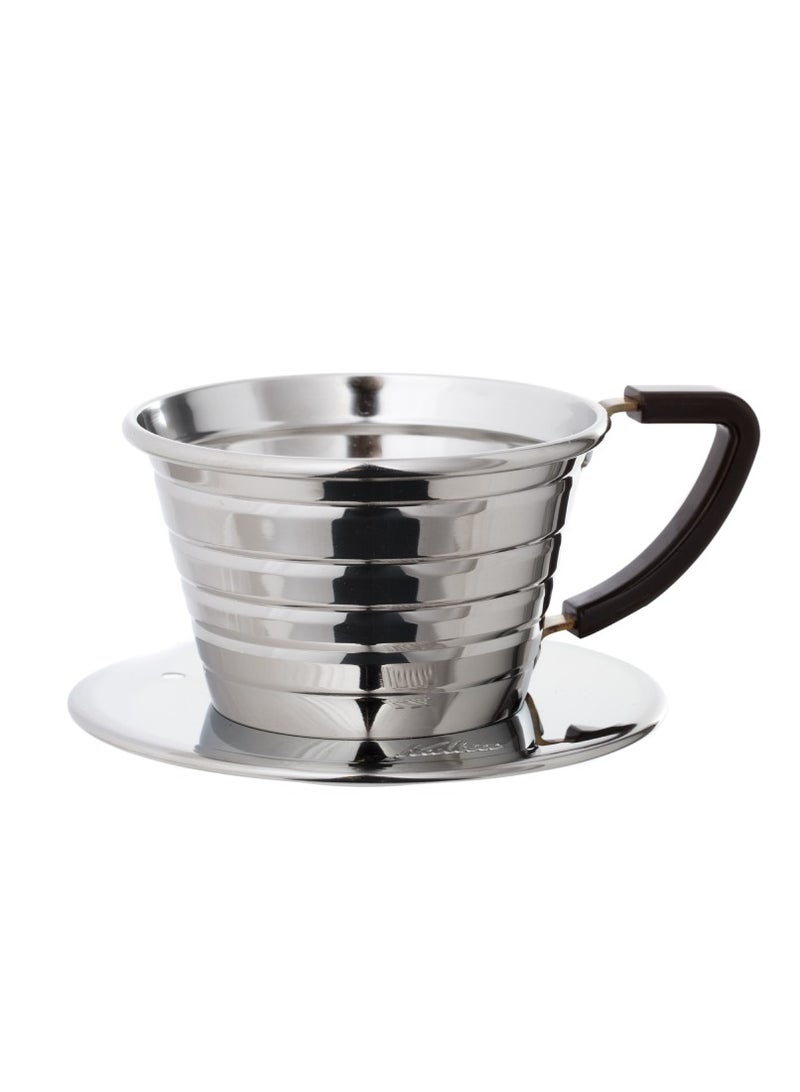 Kalita Stainless Steel Wave Dripper 155, Size 01 - Image 1
