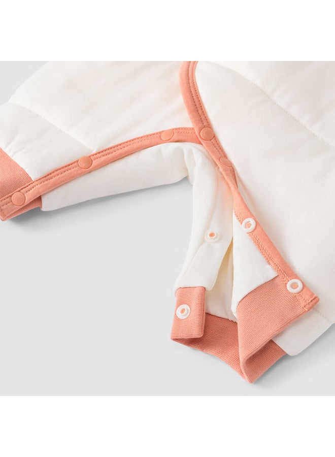 YEEHOO Yeehoo (yeehoo) Cotton-padded Onesie Dynamic Constant Temperature Baby Clothes Autumn And Winter Warm Newborn Clothes Combed Cotton Baby Crawling Suit  - Image 3