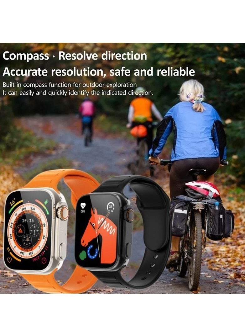 ColMi - Smartwatch Bluetooth Connected Smartwatch with Compass and Heart Rate And Blood Pressure Measurement - Image 1