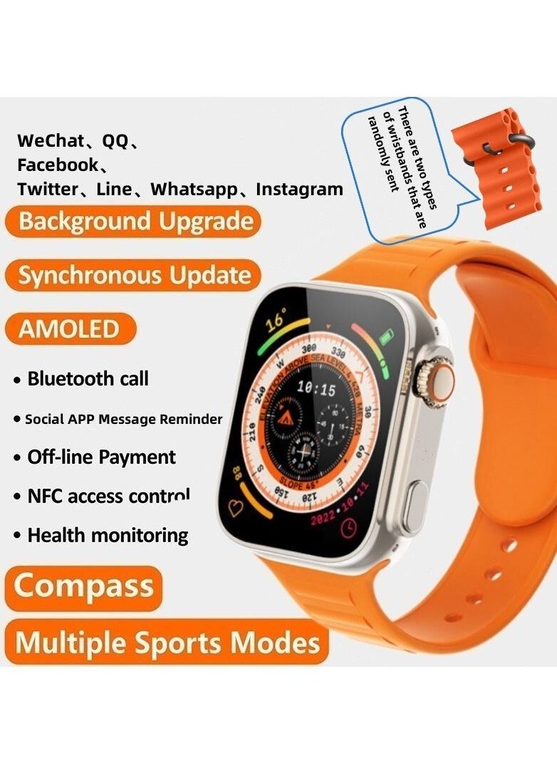 ColMi - Smartwatch Bluetooth Connected Smartwatch with Compass and Heart Rate And Blood Pressure Measurement - Image 1
