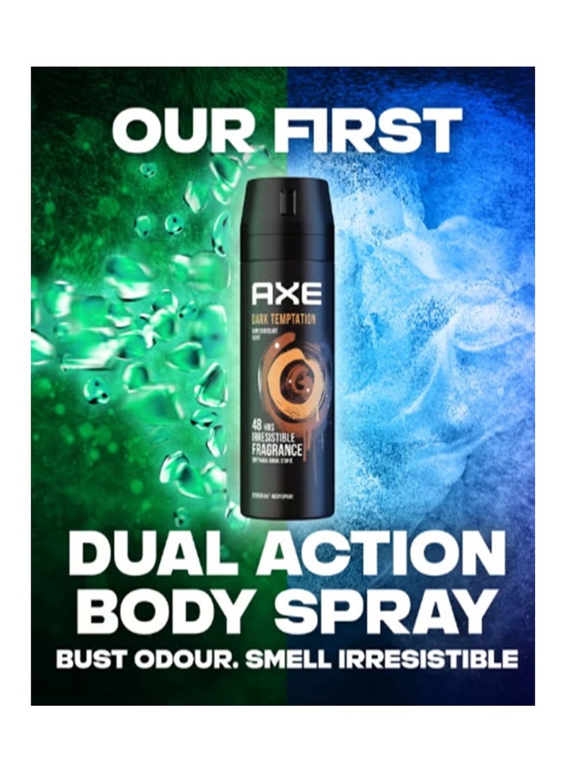 Axe Men Deodorant Body Spray Dark Temptation 150ml - Image 2