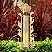 APSOONSELL APSOONSELL Rain Gauge Outdoor - 6" Capacity Rain Guage with Metal Stake, Copper Rain Gauges Large Numbers Easy to Read  - Image 2
