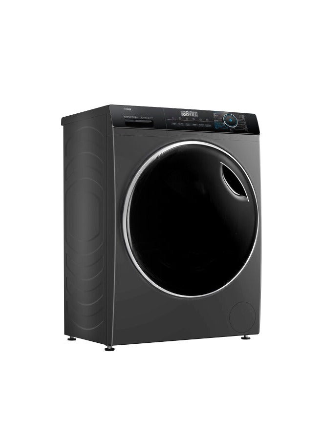 Haier 8kg Front Load Washing Machine Free Standing 525MM Super Drum Inverter Motor Laser Welding Pillow Drum Steam Refresh Model HW80-BP12929S6 Starry Silver - Image 2