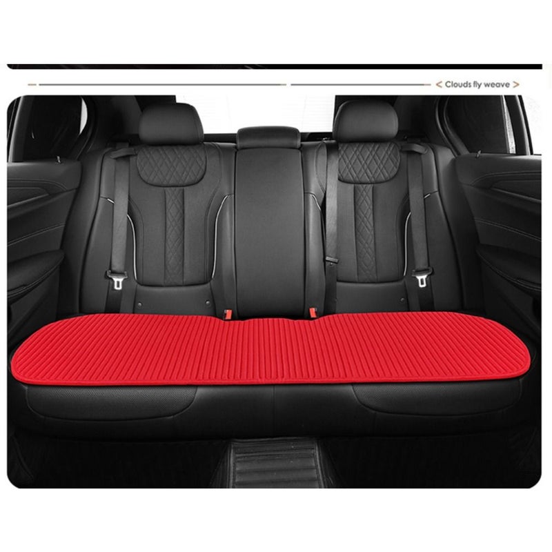 1pc Square Mat Passenger Red Front And Rear Seat Cushion For Car Driver Seat Breathable Ventilated All Season Use For Truck SUV Van - Image 5