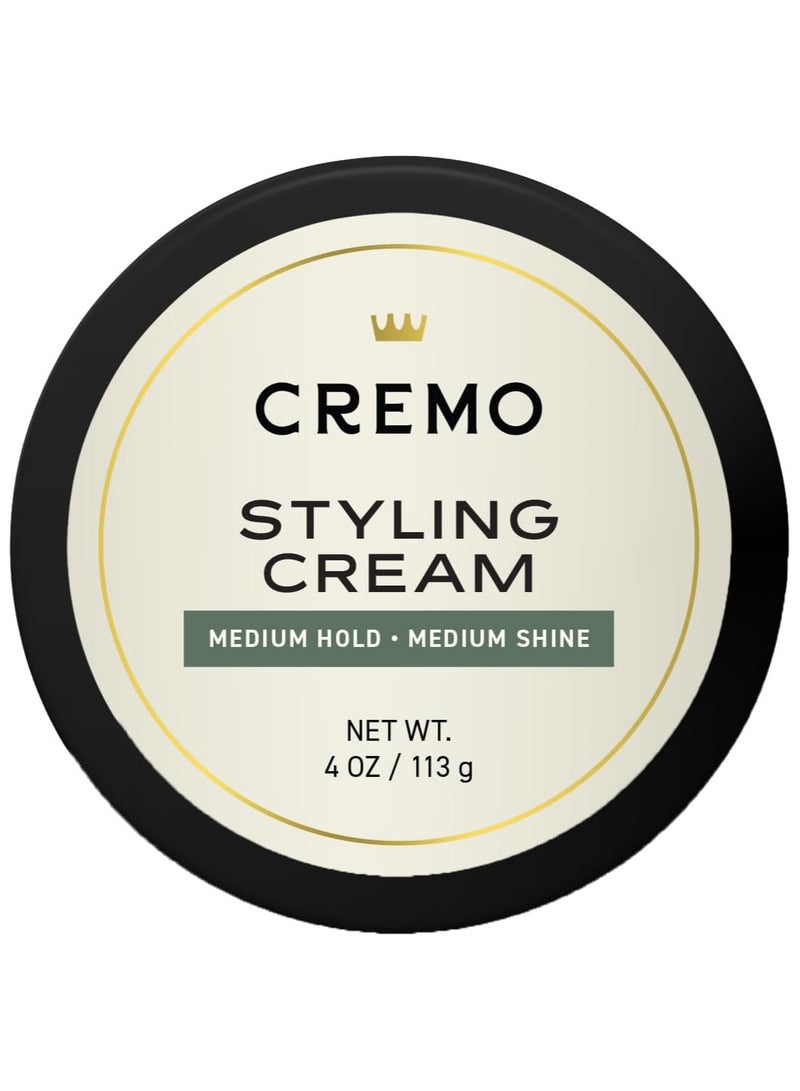 كريمو كريم تصفيف الشعر الفاخر بدرجة باربر، متوسط ​​الثبات، 4 أونصة - Image 1