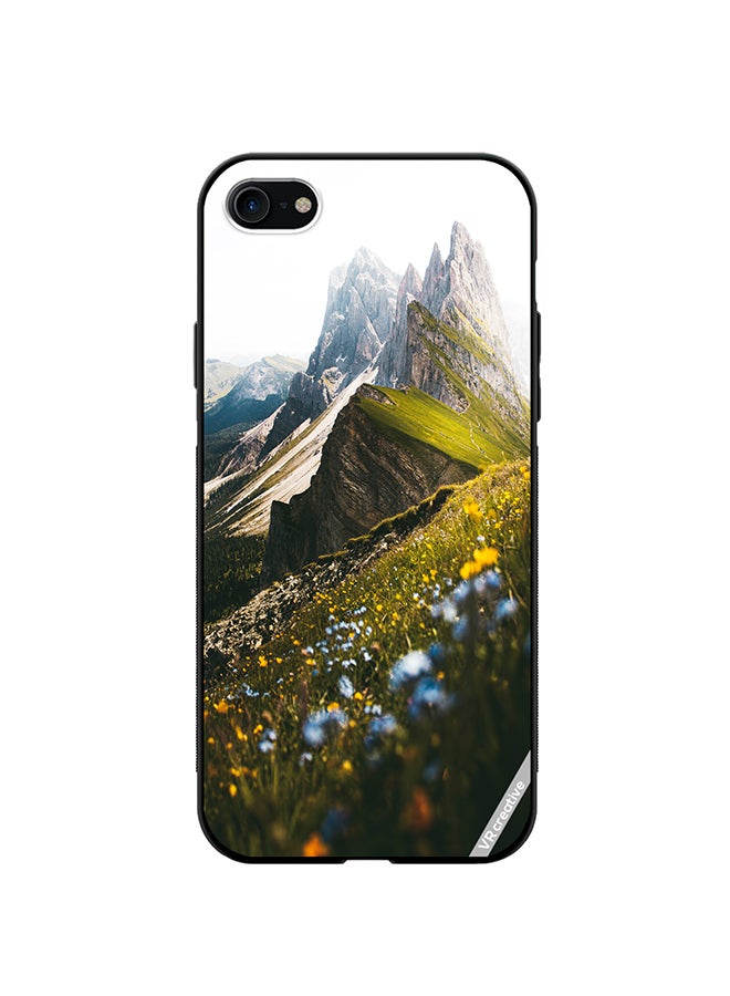VR CREATIVE Protective Case Cover For Apple iPhone SE (2022) Pas Sans Logo Design Multicolour - Image 1