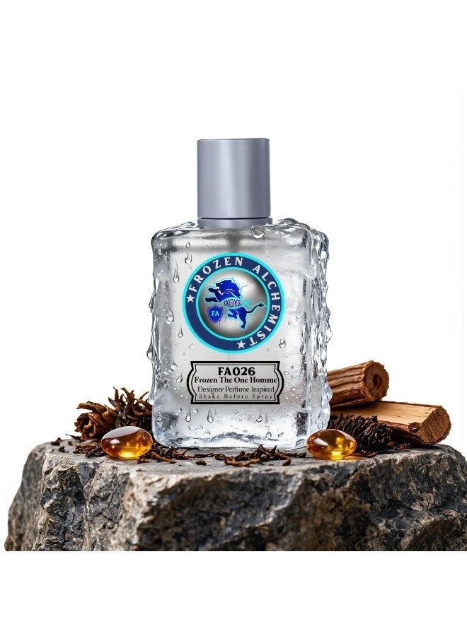 Frozen Alchemist Frozen The One (FA026) Eau De Parfum For Men 100ml | Long Lasting Elegant Spicy Woody Fragrance | Inspiration By DG's - Image 2