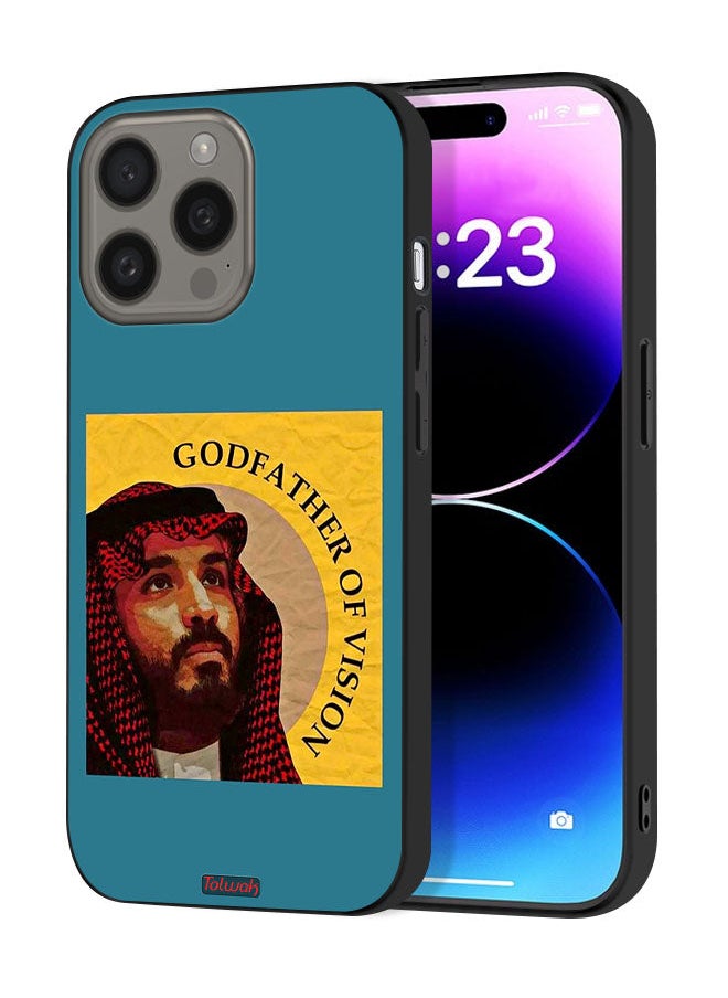 Tolwak - Apple iPhone 15 Pro Protective Case Cover Godfather Of Vision - Image 1