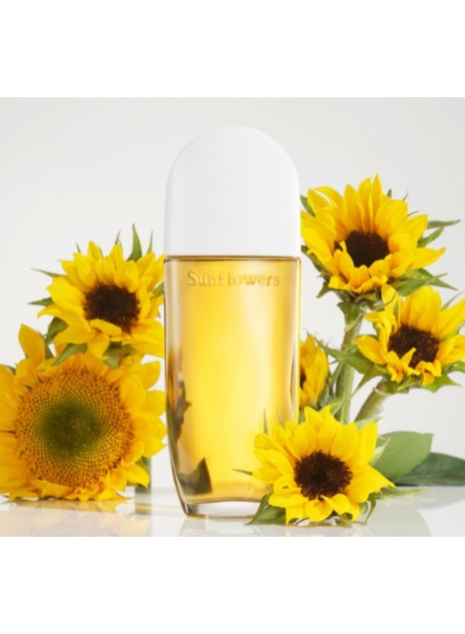 Elizabeth Arden Sunflowers for Women EDT 100ml Gift Set - Image 3