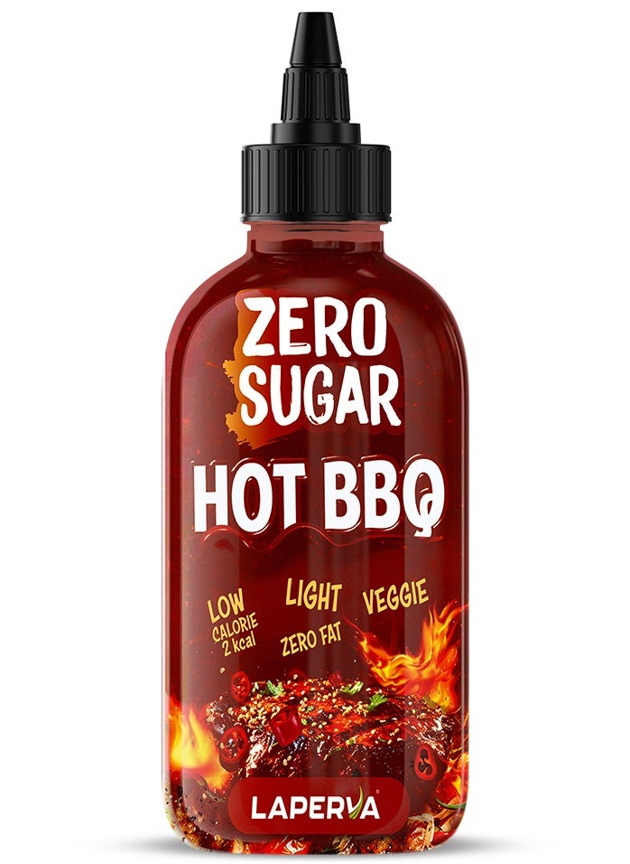 Laperva Laperva Zero Sugar BBQ Sauce, 290 Gm, Light, Keto-Friendly, 99% Less Fat 