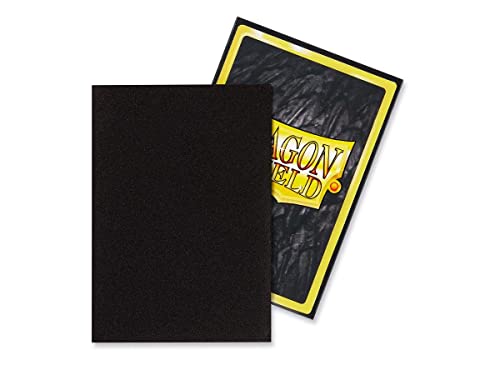 dragon shield 10 Packs Dragon Shield Matte Mini Japanese Black 60 ct Card Sleeves Display Case - Image 4
