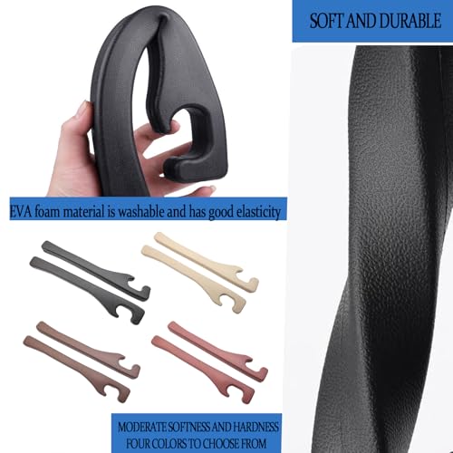 Uootill Car Seat Gap Filler Set of 2,Seat Gap Organizer, No Drop Seat Guard,Car Seat Accessories,Drop seat Gap fillers Between Seat and Console Stop Things from Dropping (Beige) - Image 4