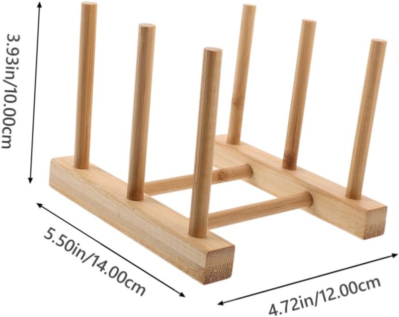 2pcs Bottle Drying Rack Sturdy Cup Draining Stand Organizer for Kitchen Glasses and Mugs Space Saving Shelf with Pillars and Practical Home Drinkware Holder - Image 2