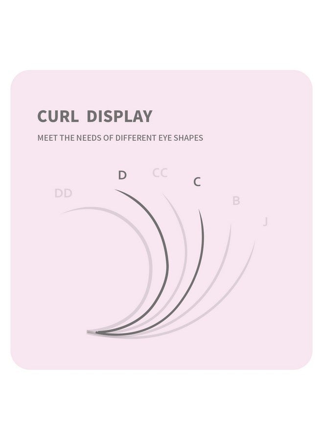 ANNAFRIS 6D Premade Fan W Shape Eyelash Extensions 0.07 L Curl 8-15Mm Mix Volume Self Fanning False Lashes Makeup Supplies Professional Use Lash Extension(0.07 L, 8-15Mm Mix) - Image 4