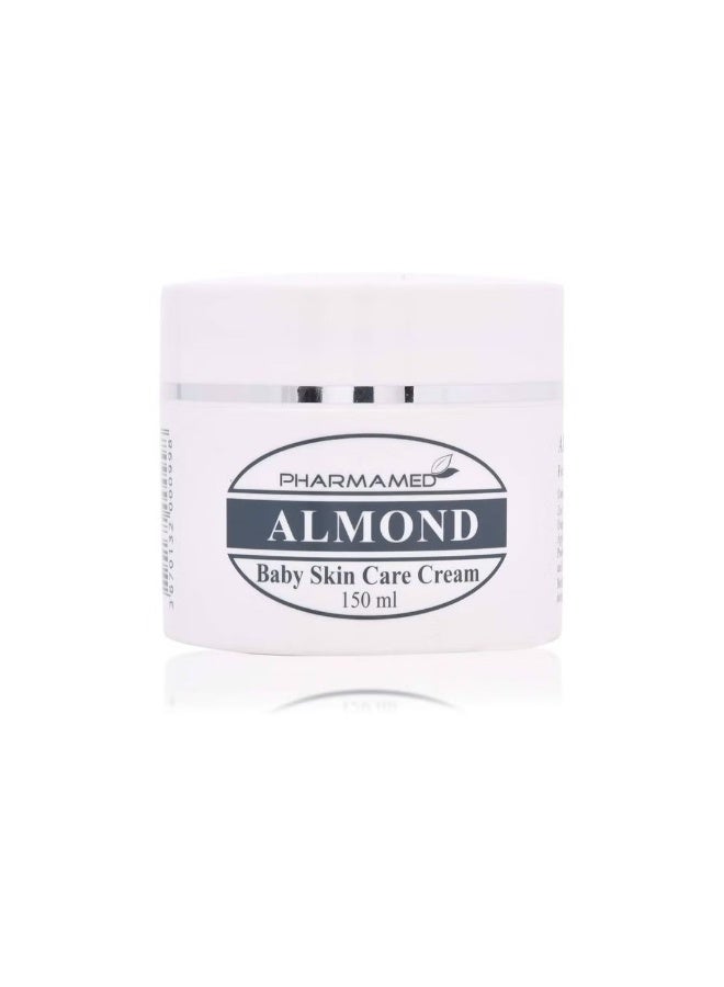 PHARMAMED Almond Baby Skin Care Cream, 150ml - Image 3
