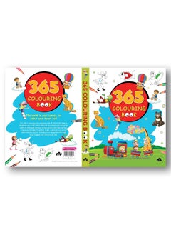 365 COLOURING BOOK Paint and Draw with 365 Big Pictures  - Image 5