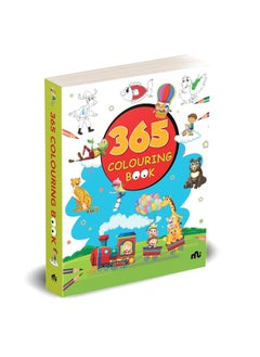 365 COLOURING BOOK Paint and Draw with 365 Big Pictures  - Image 2