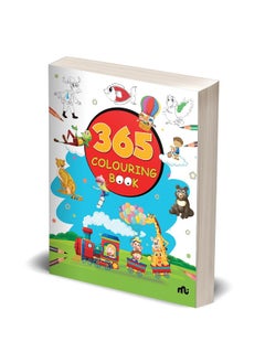 365 COLOURING BOOK Paint and Draw with 365 Big Pictures  - Image 3