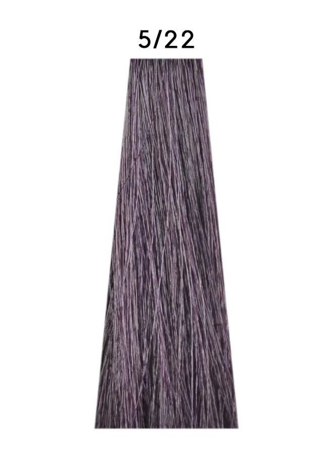 Alter Ego Italy - Technofruit Hair Color 5.22 Light Chestnut Intense Iris 100 Ml - Image 1