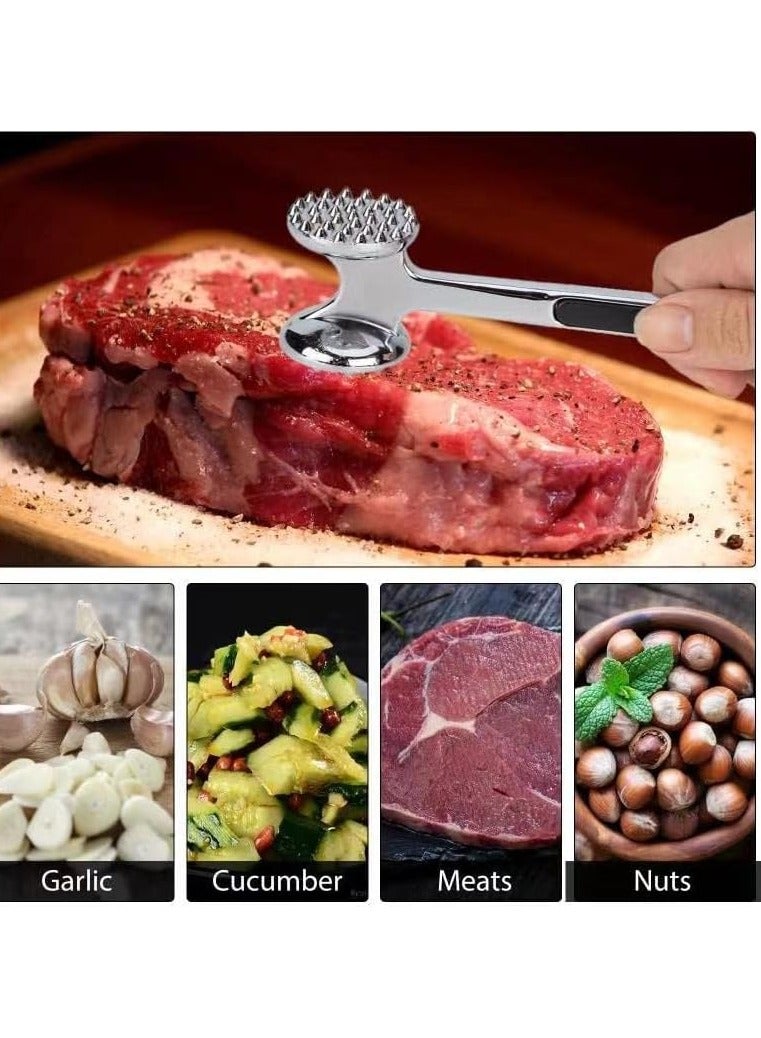 KITCHENOO Metal beef hammer to make the meat thinner in two directions - Image 3
