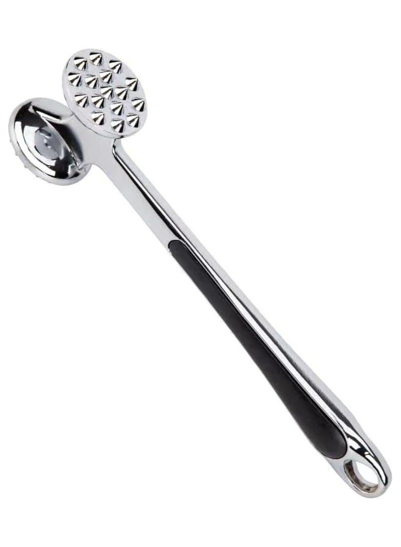 KITCHENOO Metal beef hammer to make the meat thinner in two directions - Image 1