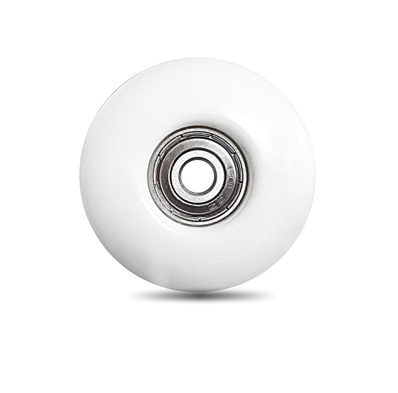 jaspo Sprint PU Skateboard and Roller Skates Wheels with Bearing 53 mm and Spacers (Multicolour) - Pack of 4 Polyurethane uk - Image 5