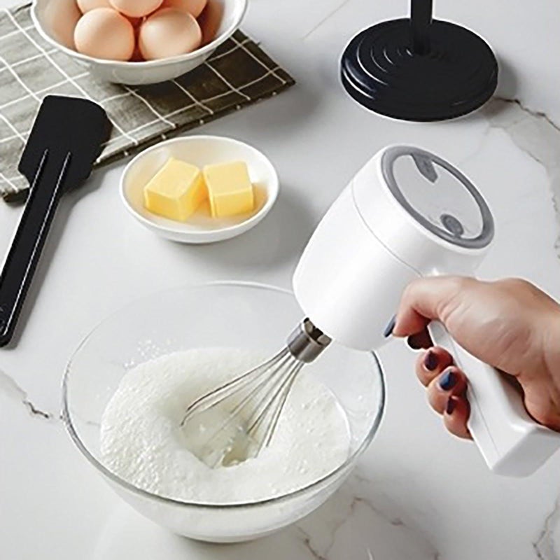Blender - Small cordless handheld rechargeable whisk powered by USB, convenient kitchen companion for mixing eggs, whipping cream, preparing baking dough, sauces and drinks with ease anytime - Image 4