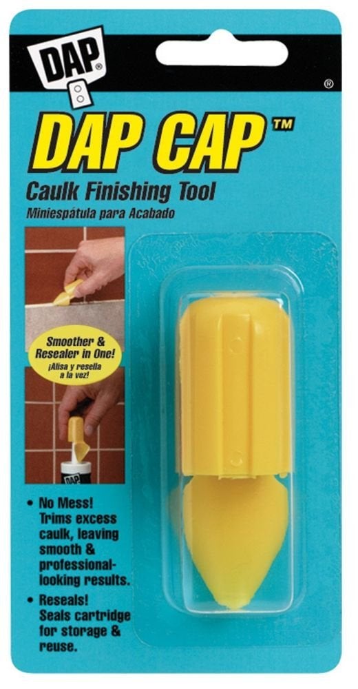Dap 18570 Dap Cap Caulk Finishing Tool Yellow  6 Pack